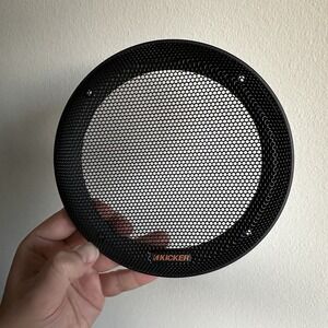 PAIR‎ OF 6.5" KICKER KS SPEAKER GRILL COVERS 6 1/2 INCH NEW NEVER USED